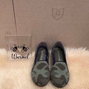 Rothy's Kids Loafers in Olive Camo
